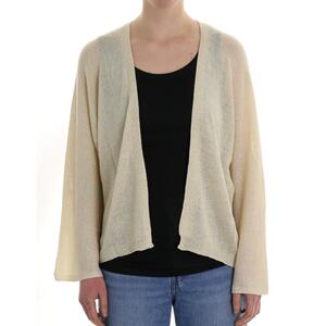 CARDIGAN MANICA AMPIA BIANCO